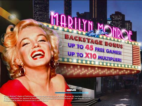 marilyn monroe slot